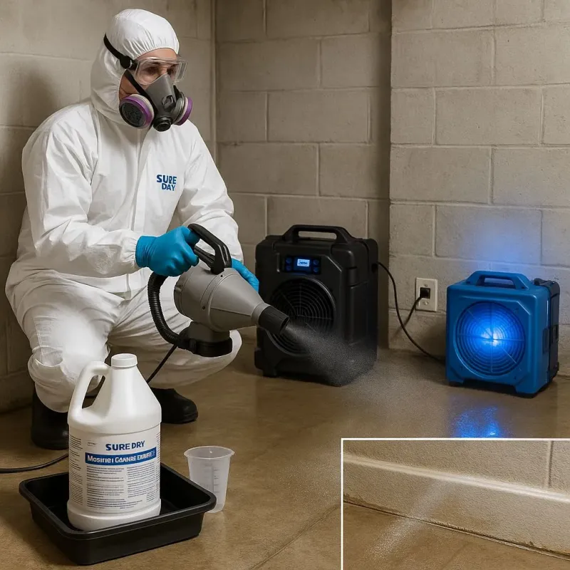 Sanitization and Odor Removal process in Lockhart, FL